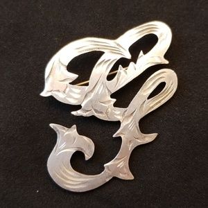 Sterling Silver Brooch